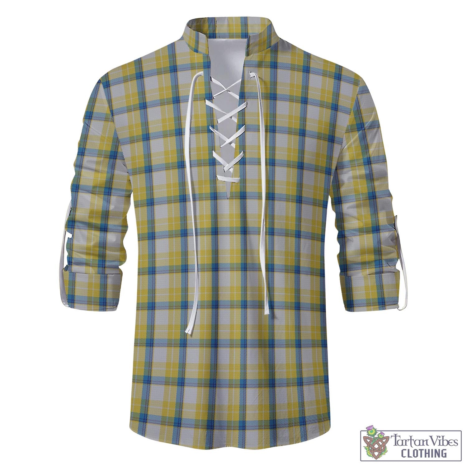MacGrath (McGrath) Tartan Men's Scottish Traditional Jacobite Ghillie Kilt Shirt - Tartan Vibes Clothing
