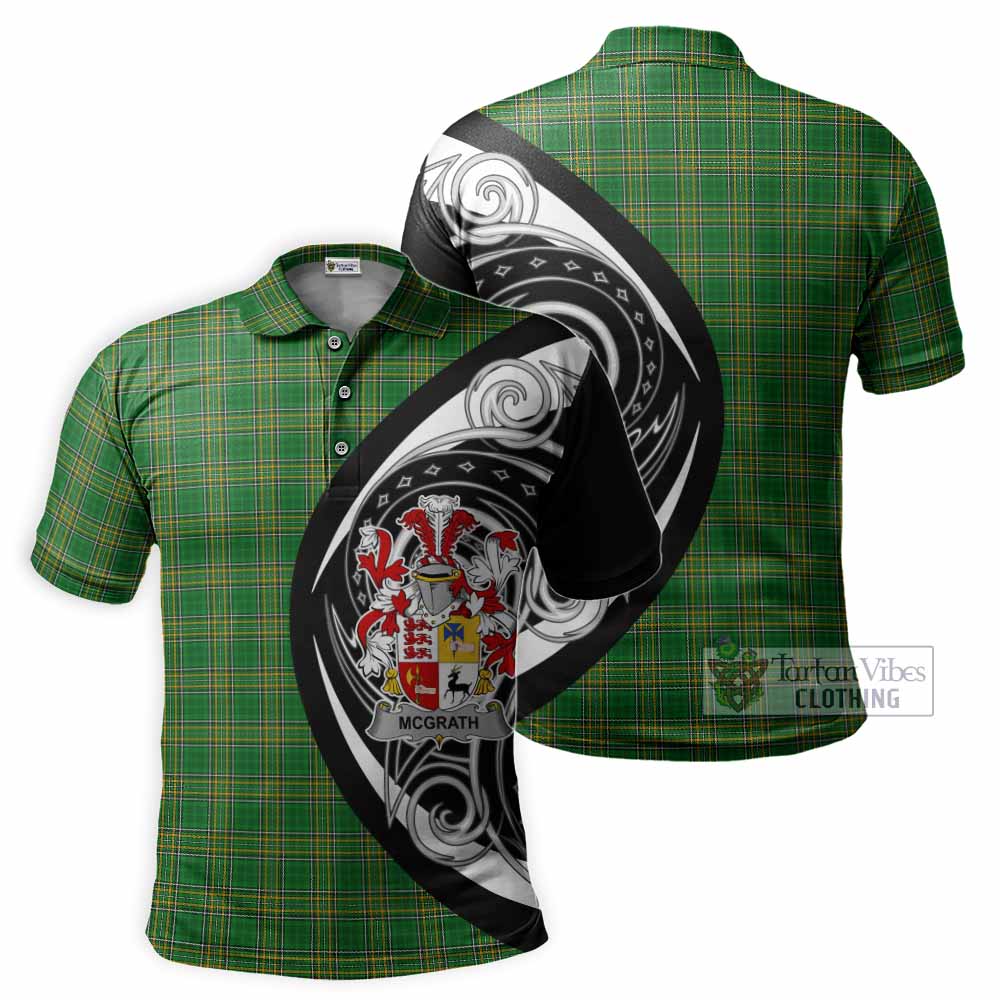 McGrath Irish Clan Polo Shirt Celtic Circle Style - Tartan Vibes Clothing