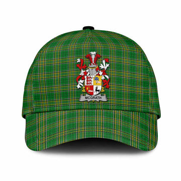 McGrath Irish Clan Tartan Classic Cap with Coat of Arms