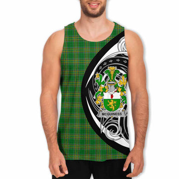 McGuiness Irish Clan Men's Tank Top Celtic Circle Style