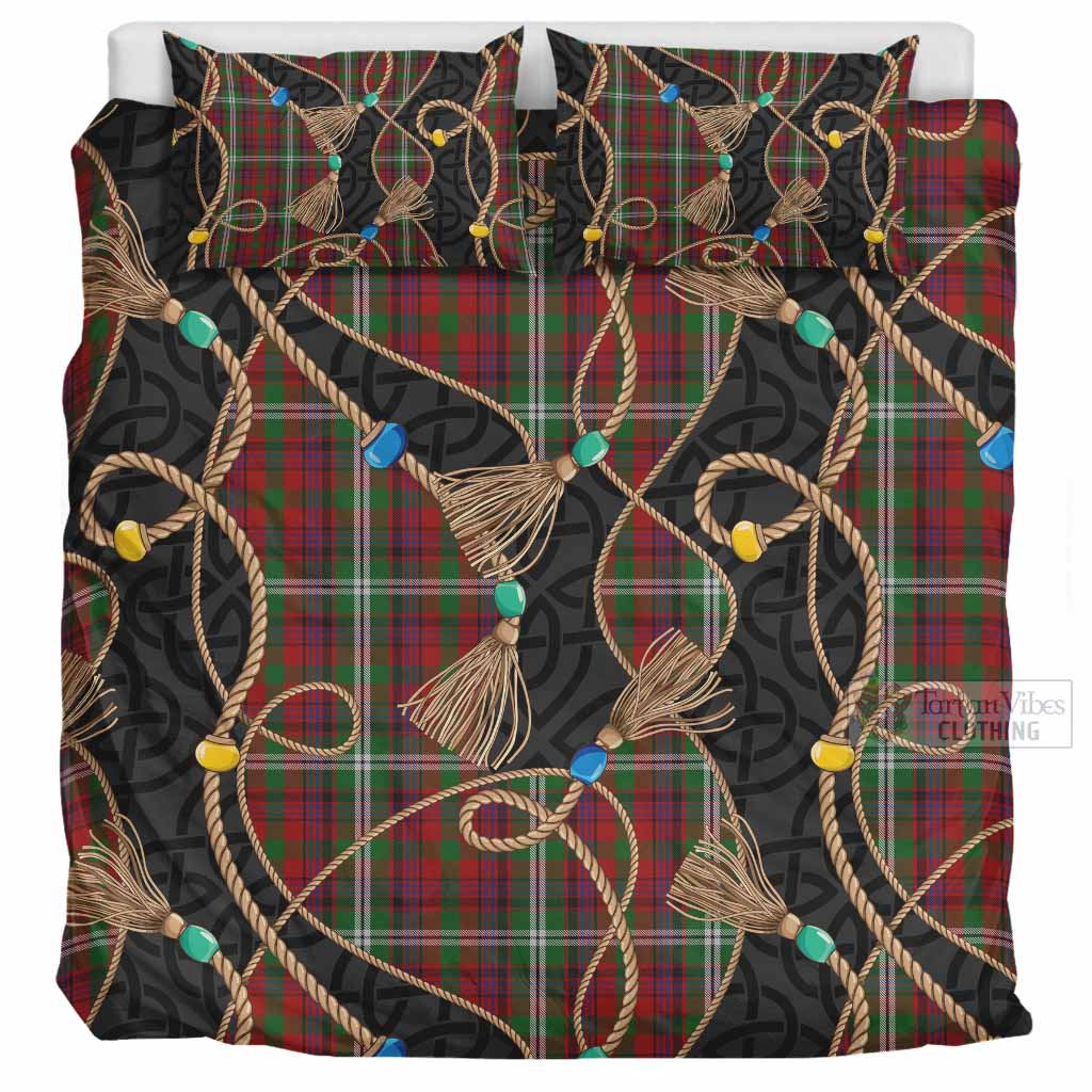 Mcguire Scottish Tartan Twisted Ropes Stylized Bedding Set UK Bedding Set UK Super King 104*94 inch - Tartan Vibes Clothing