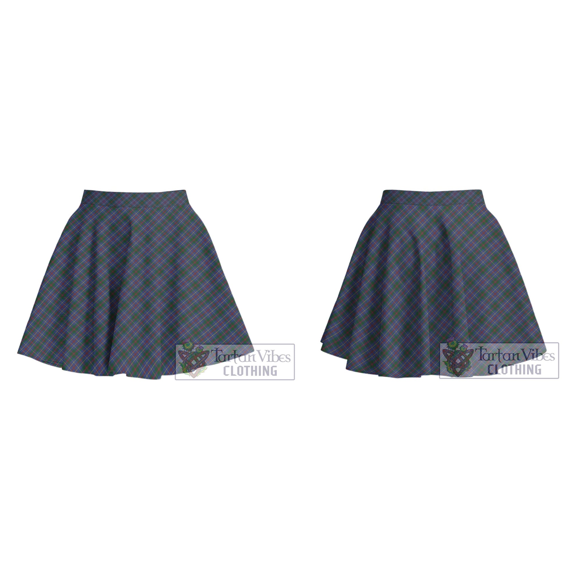 McHardy Tartan Women's Plated Mini Skirt Cross Style - Tartan Vibes Clothing