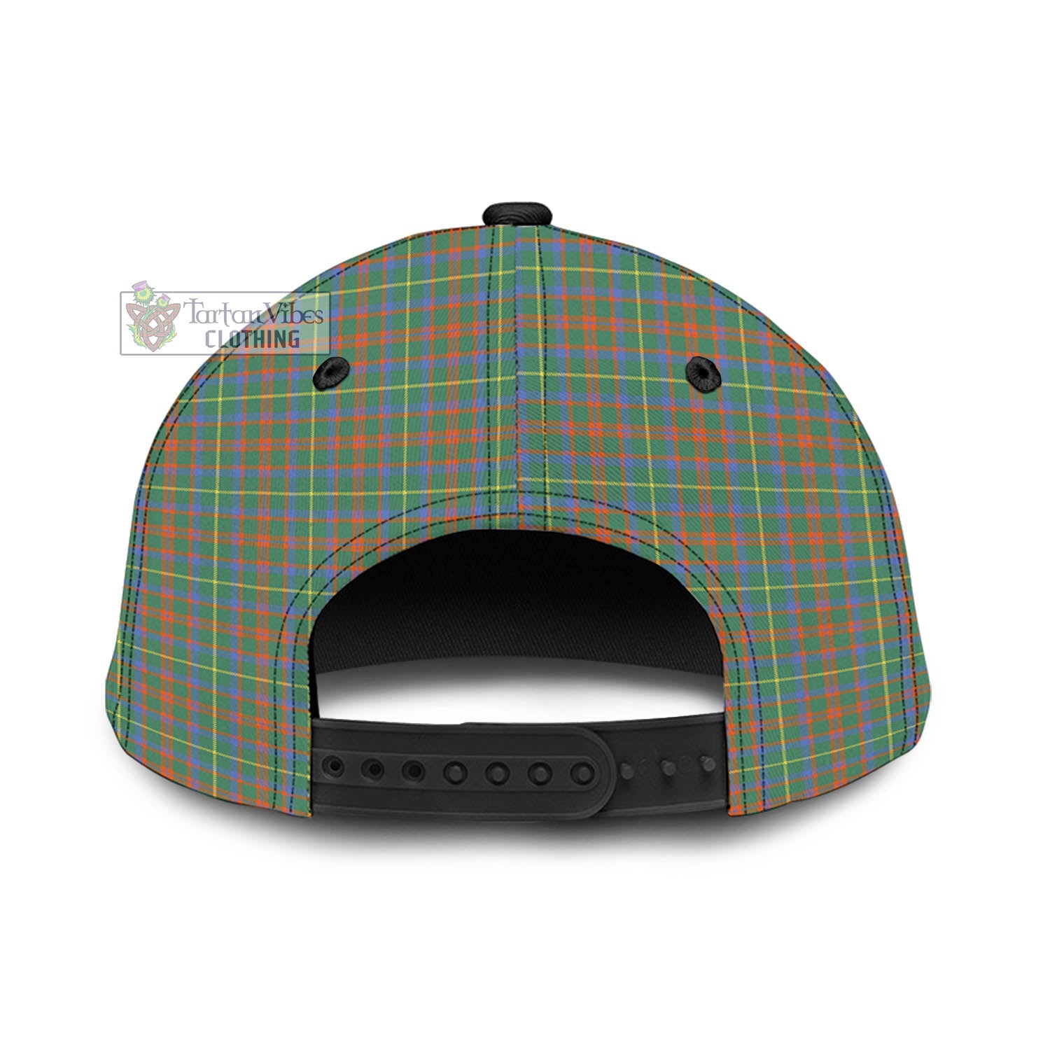 Tartan Vibes Clothing McIntosh Hunting Ancient Tartan Classic Cap with Family Crest In Me Style