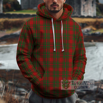 McIntosh Red Tartan Cotton Hoodie