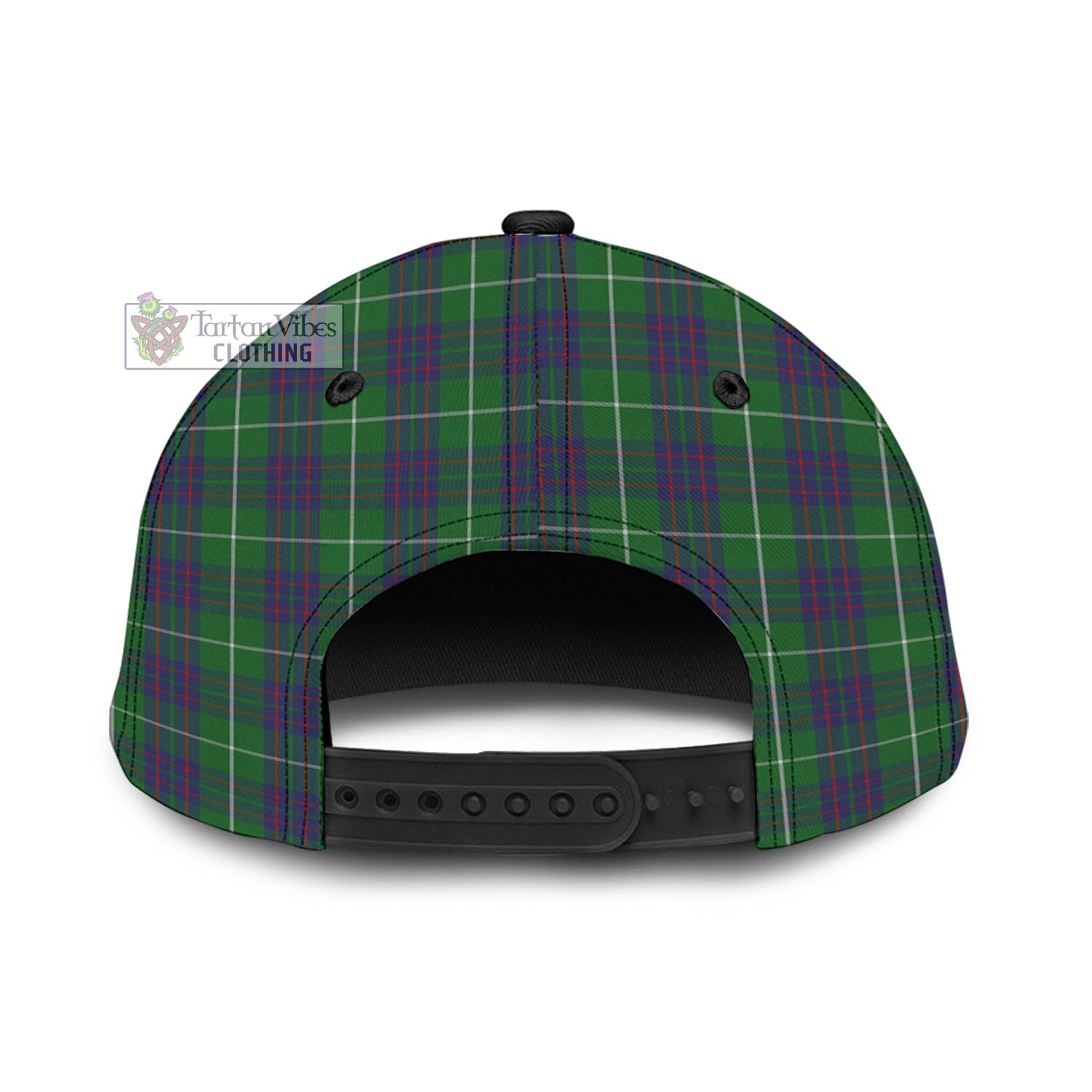 Tartan Vibes Clothing McIntyre Hunting Tartan Classic Cap with Family Crest In Me Style