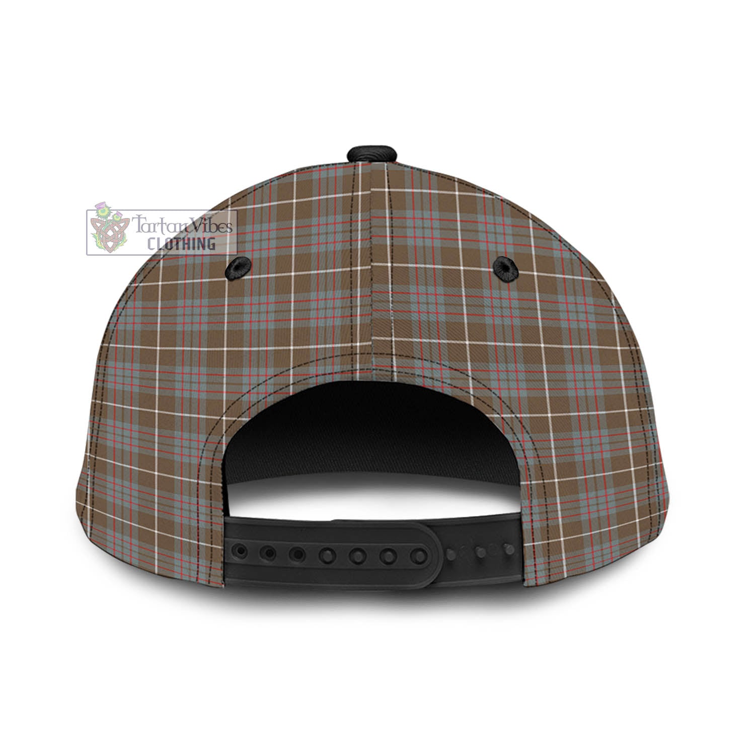 Tartan Vibes Clothing McIntyre Hunting Weathered Tartan Classic Cap with Family Crest In Me Style