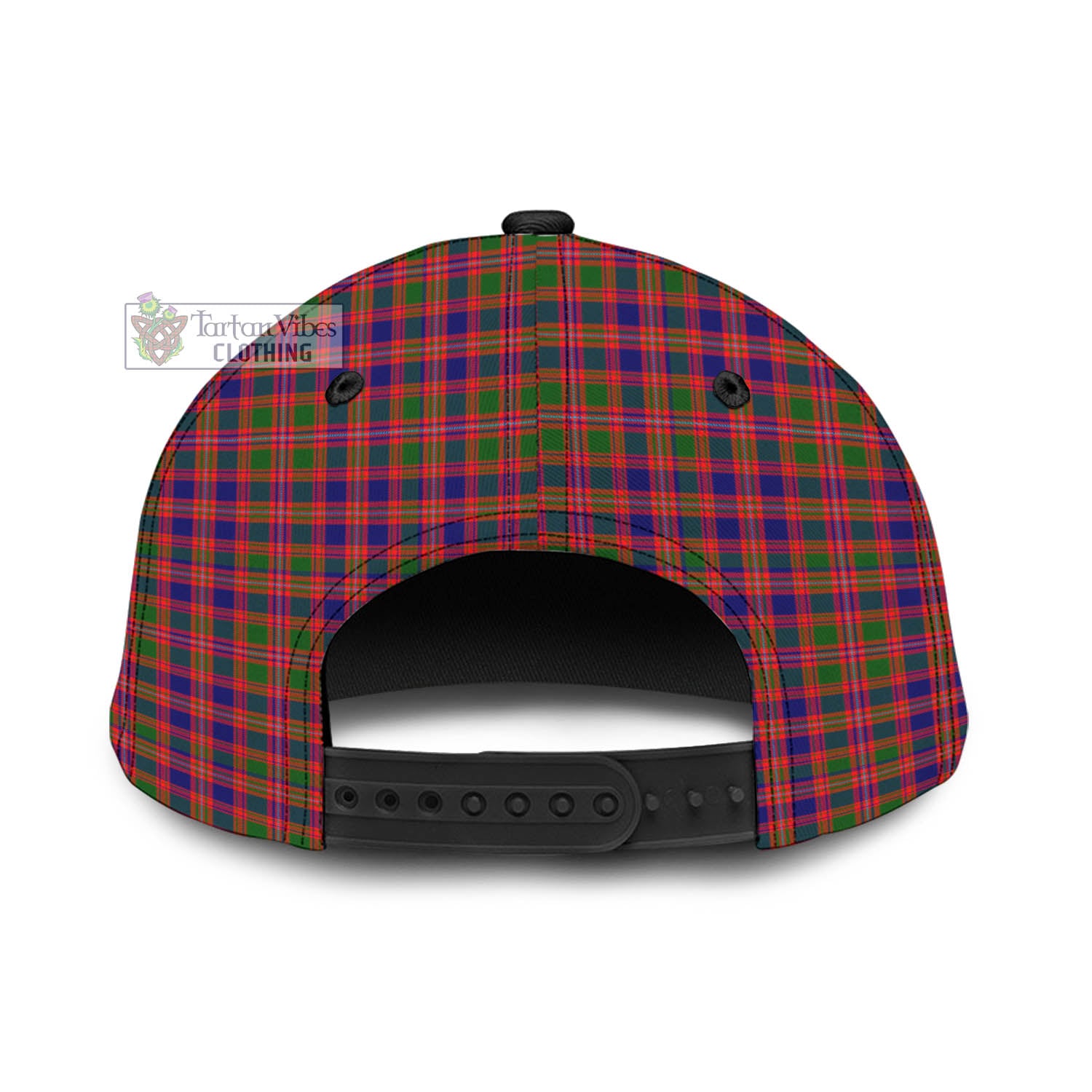 Tartan Vibes Clothing McIntyre Modern Tartan Classic Cap with Family Crest In Me Style