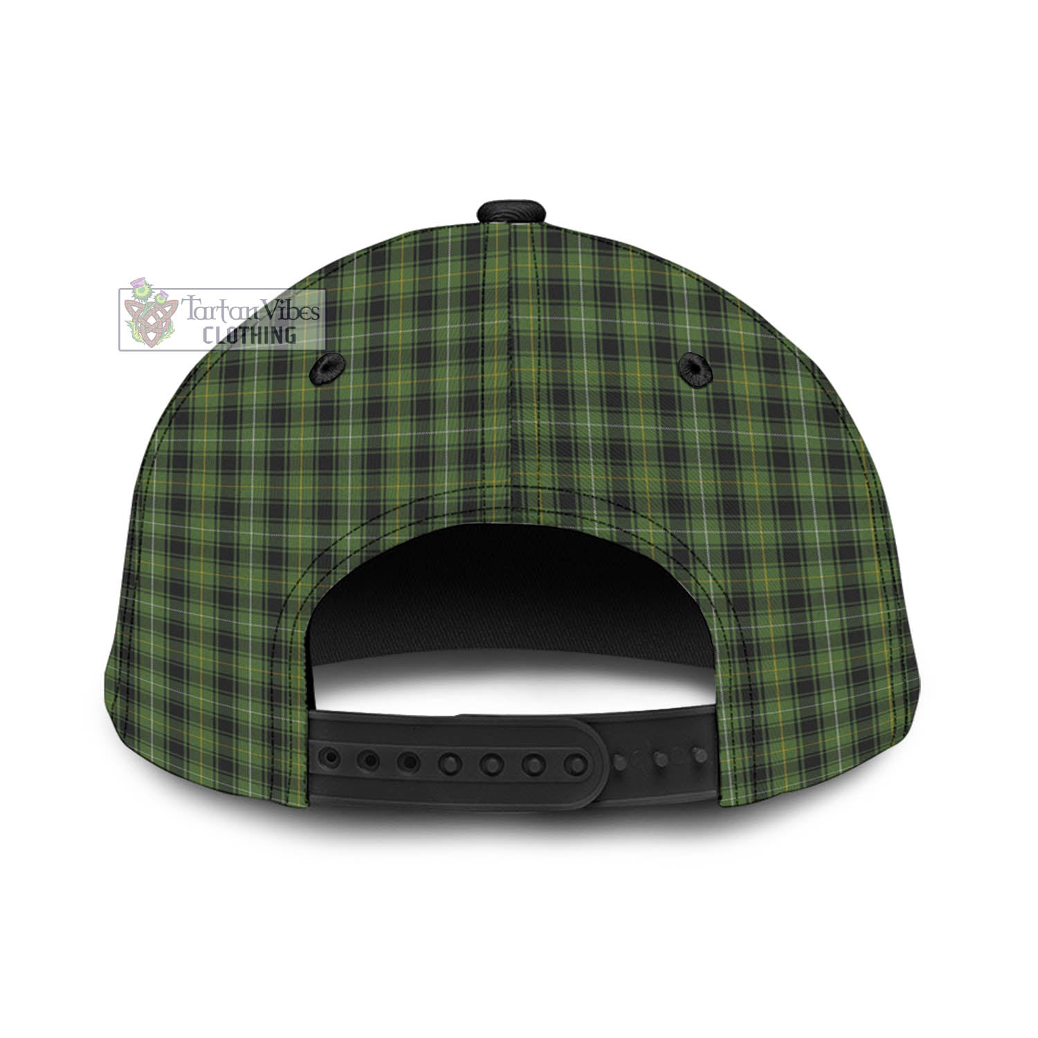 Tartan Vibes Clothing McIver Hunting Tartan Classic Cap with Family Crest In Me Style