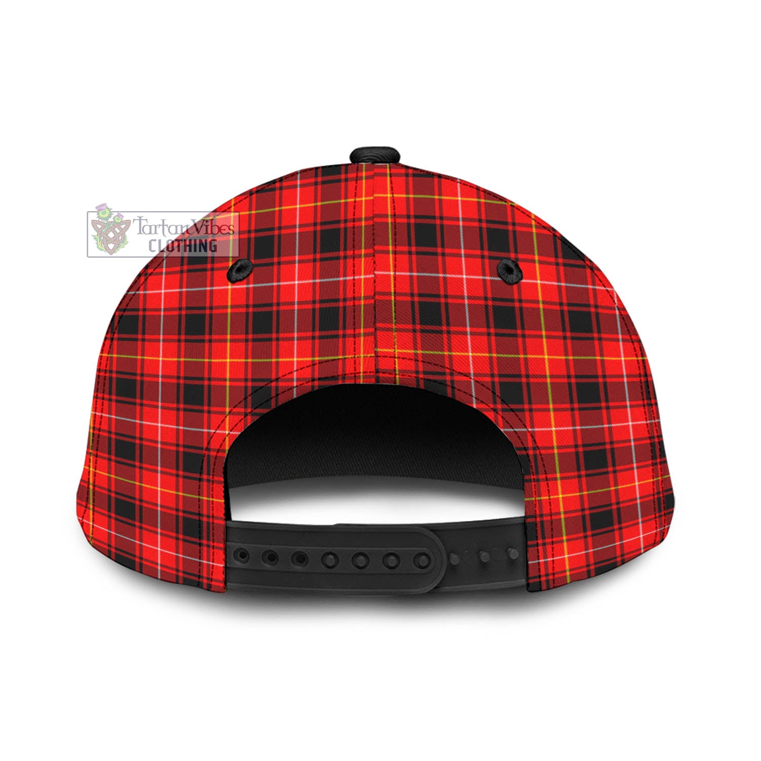 Tartan Vibes Clothing McIver Modern Tartan Classic Cap with Family Crest In Me Style