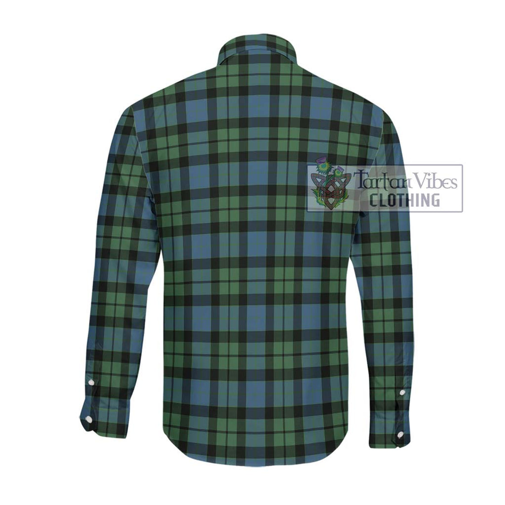 McKay Ancient Tartan Long Sleeve Button Shirt with Family Crest DNA In Me Style - Tartanvibesclothing Shop