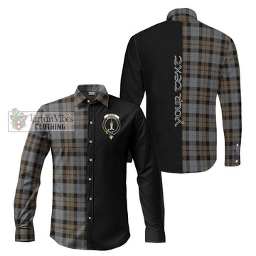 McKay Weathered Tartan Long Sleeve Button Shirt with Family Crest and Half Of Me Style Men's Shirt S - Tartanvibesclothing Shop