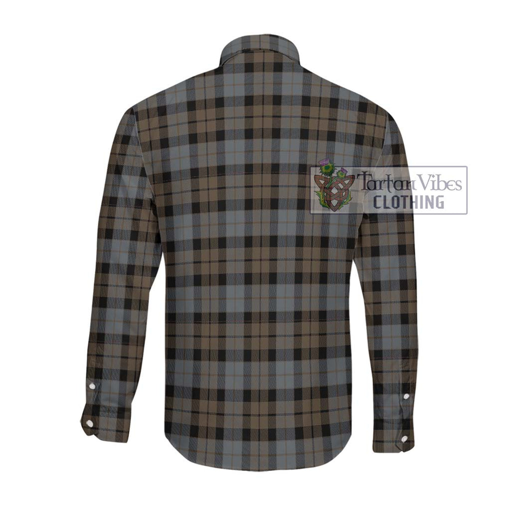 McKay Weathered Tartan Long Sleeve Button Shirt with Family Crest DNA In Me Style - Tartanvibesclothing Shop