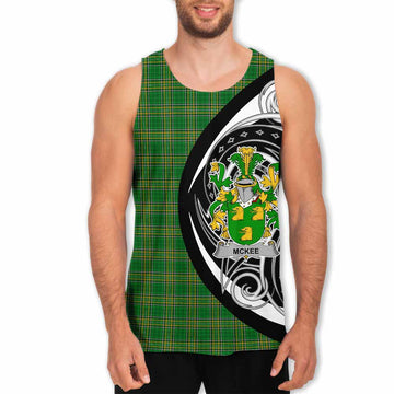 McKee Irish Clan Men's Tank Top Celtic Circle Style