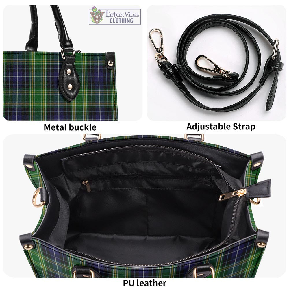 Tartan Vibes Clothing McKellar Tartan Luxury Leather Handbags