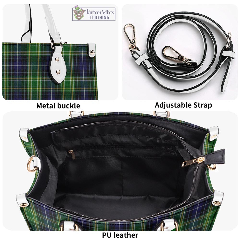 Tartan Vibes Clothing McKellar Tartan Luxury Leather Handbags