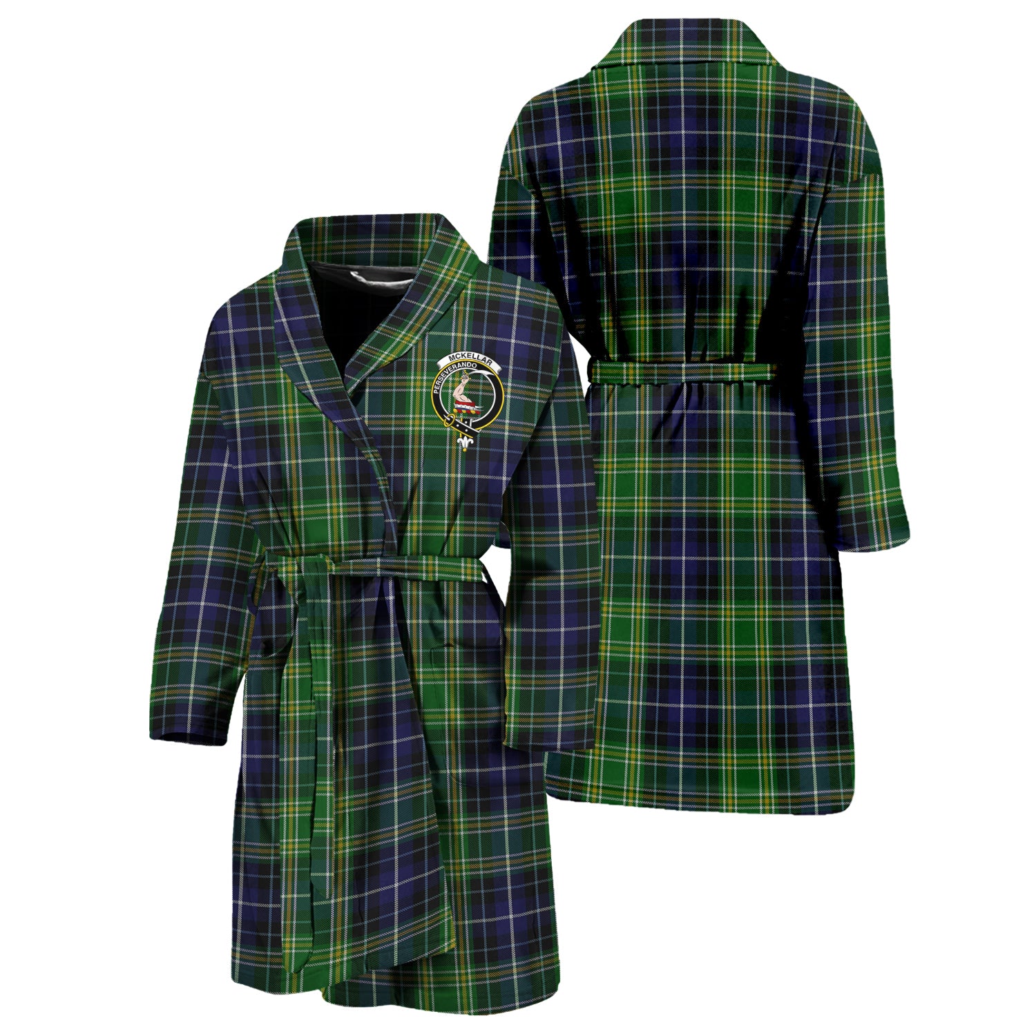 Urquhart Ancient Tartan Bathrobe main image 1