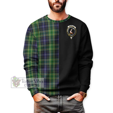 McKellar Tartan Sweatshirt with Family Crest and Half Of Me Style Unisex - Tartanvibesclothing Shop