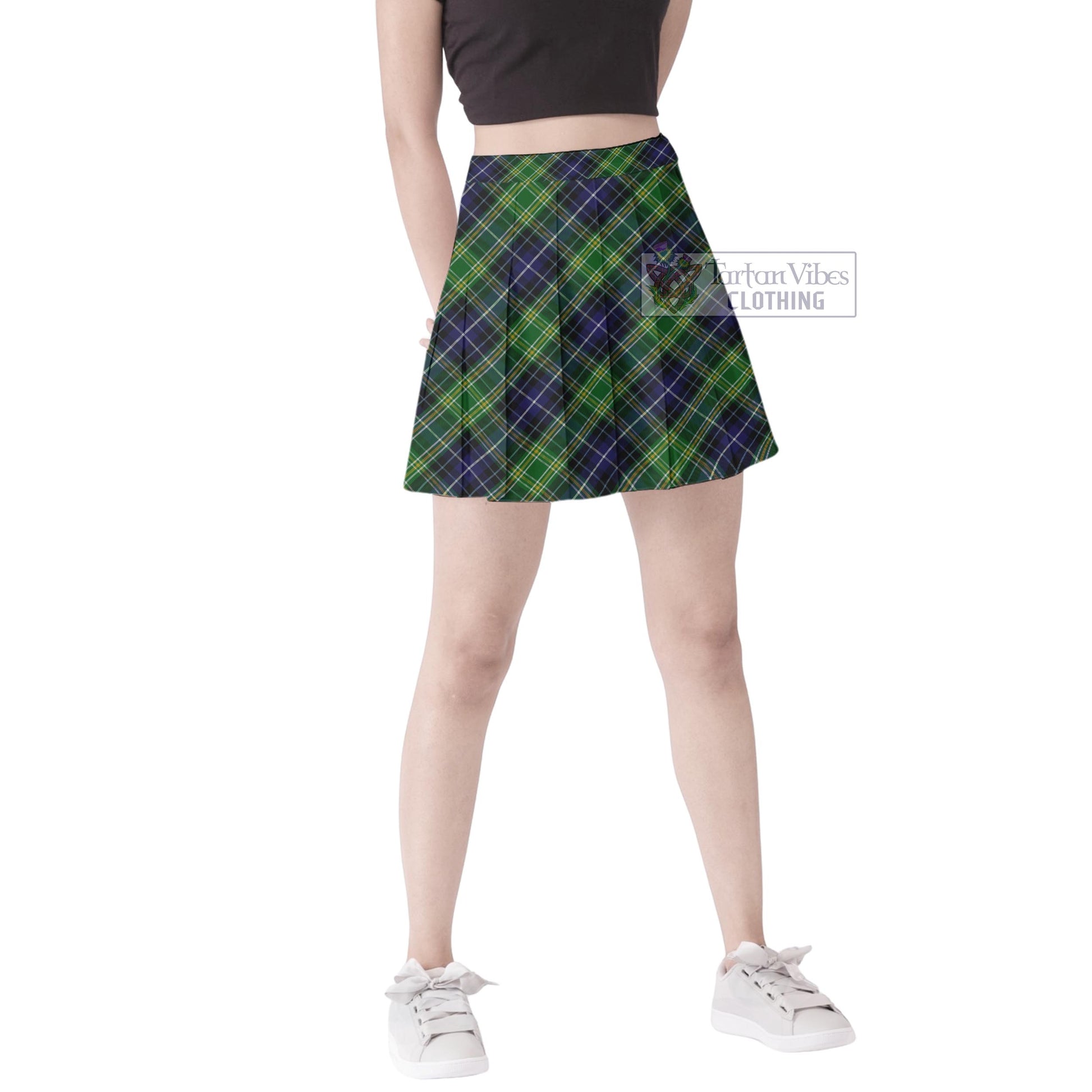 Tartan Vibes Clothing McKellar Tartan Women's Plated Mini Skirt