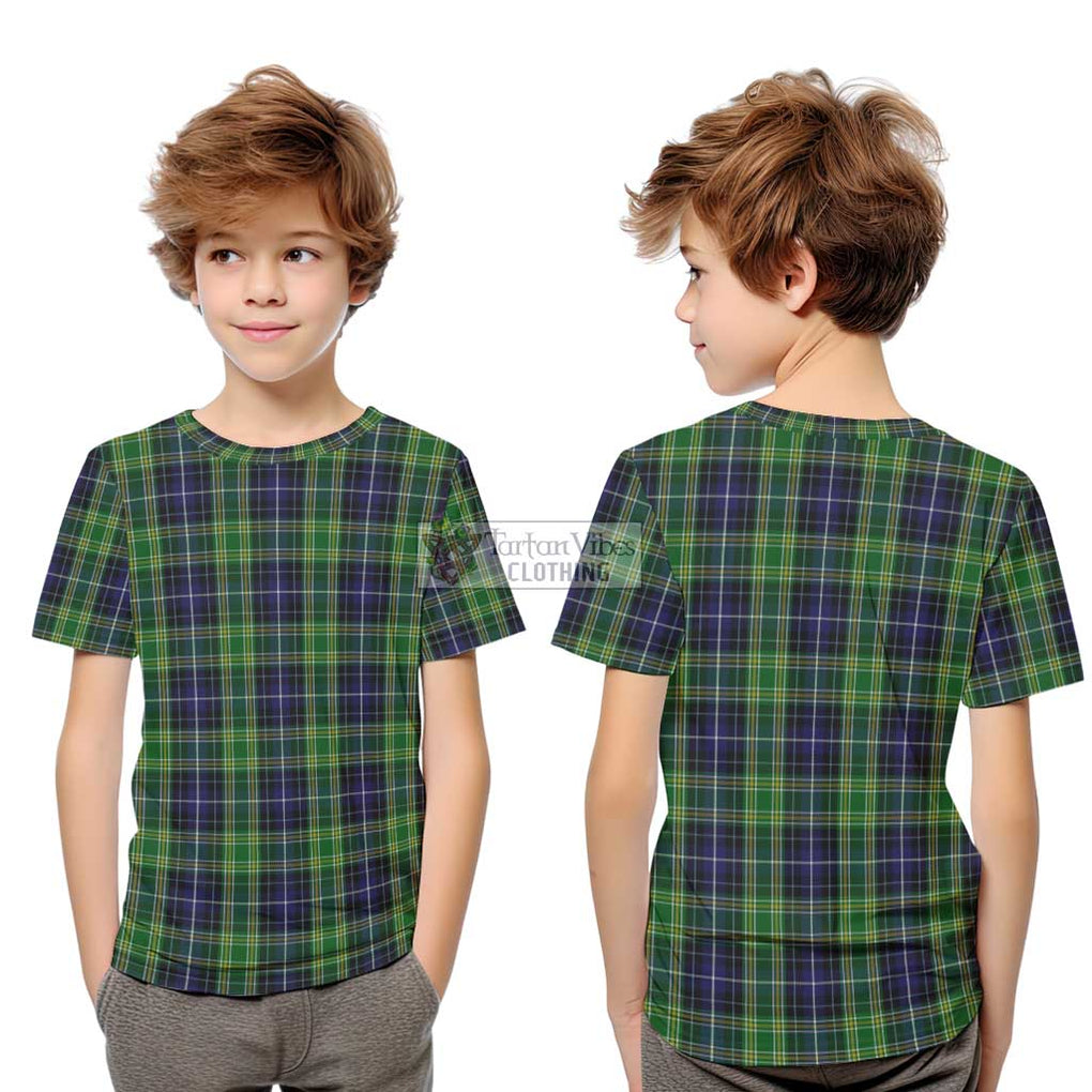McKellar Tartan Kid T-Shirt Youth XL Size14 - Tartanvibesclothing Shop