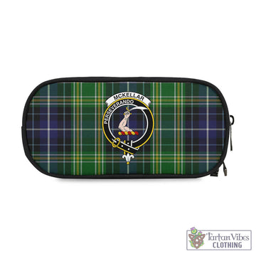 Tartan Vibes Clothing McKellar Tartan Pen and Pencil Case with Family Crest