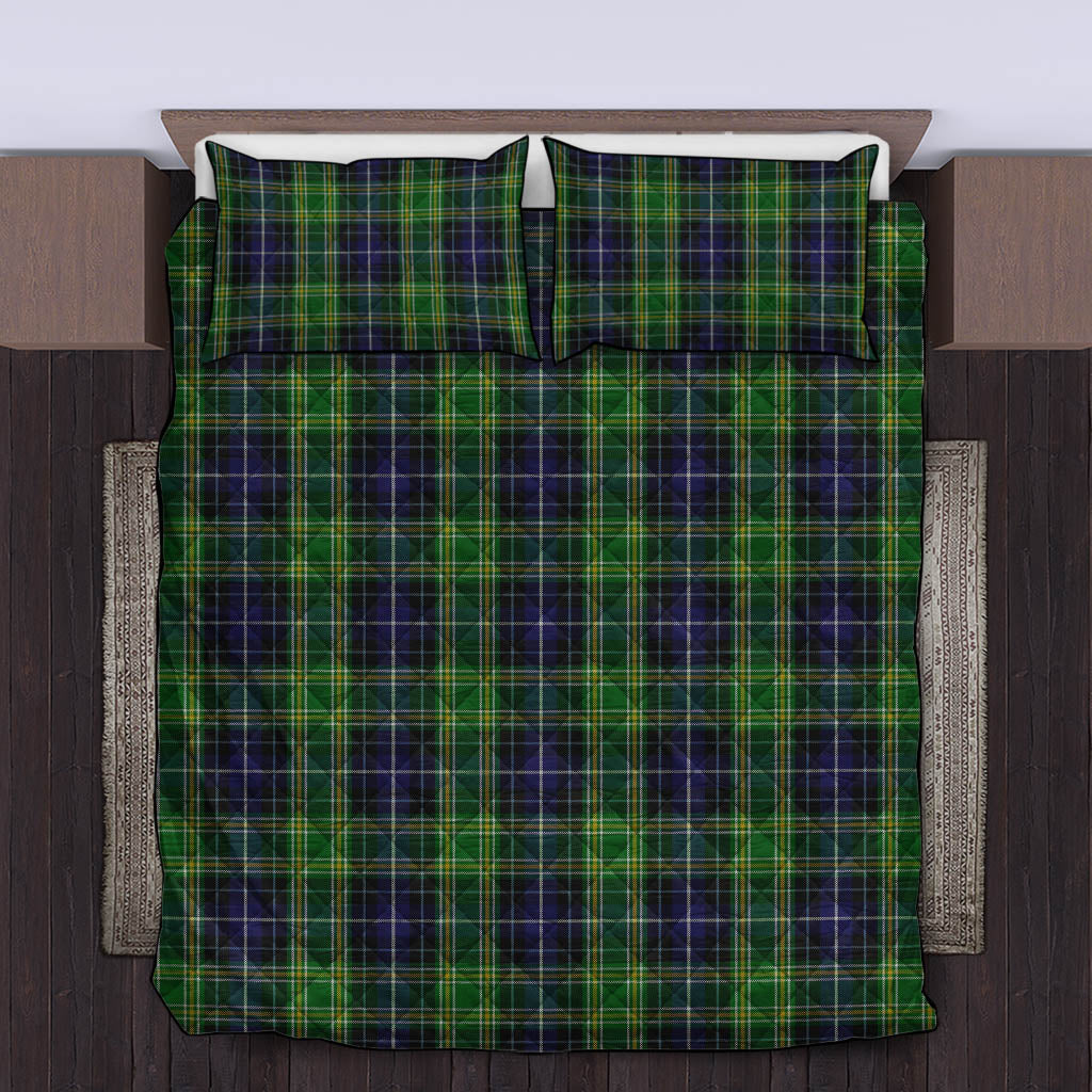 McKellar Tartan Quilt Bed Set King - Tartan Vibes Clothing