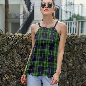 Tartan Vibes Clothing McKellar Tartan Loose Halter Neck Camisole