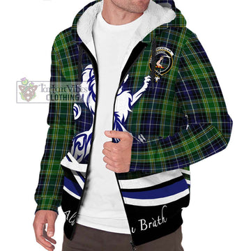 McKellar Tartan Sherpa Hoodie with Alba Gu Brath Regal Lion Emblem Unisex S - Tartanvibesclothing Shop