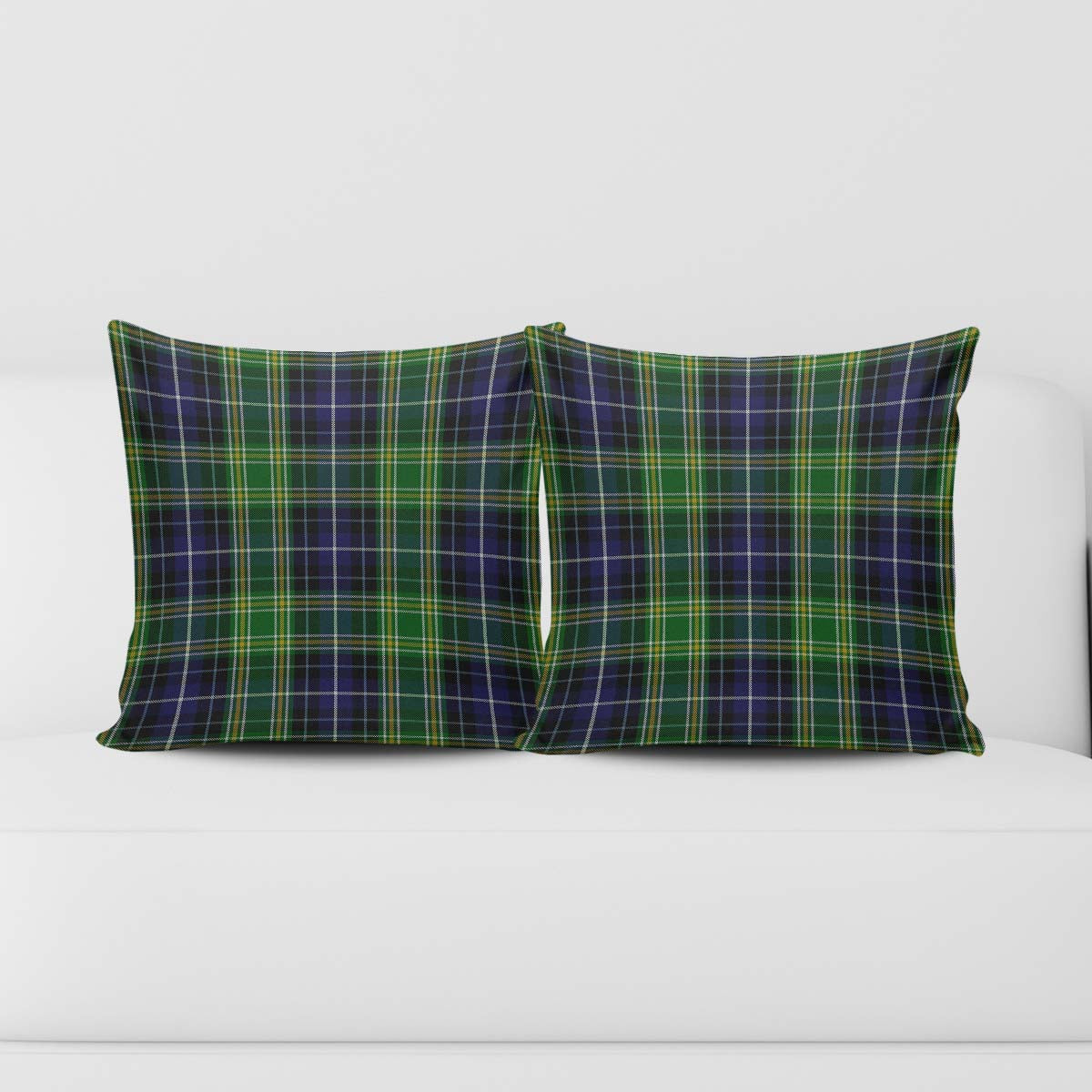 McKellar Tartan Pillow Cover Square Pillow Cover - Tartanvibesclothing