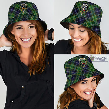 McKellar Tartan Bucket Hat with Family Crest