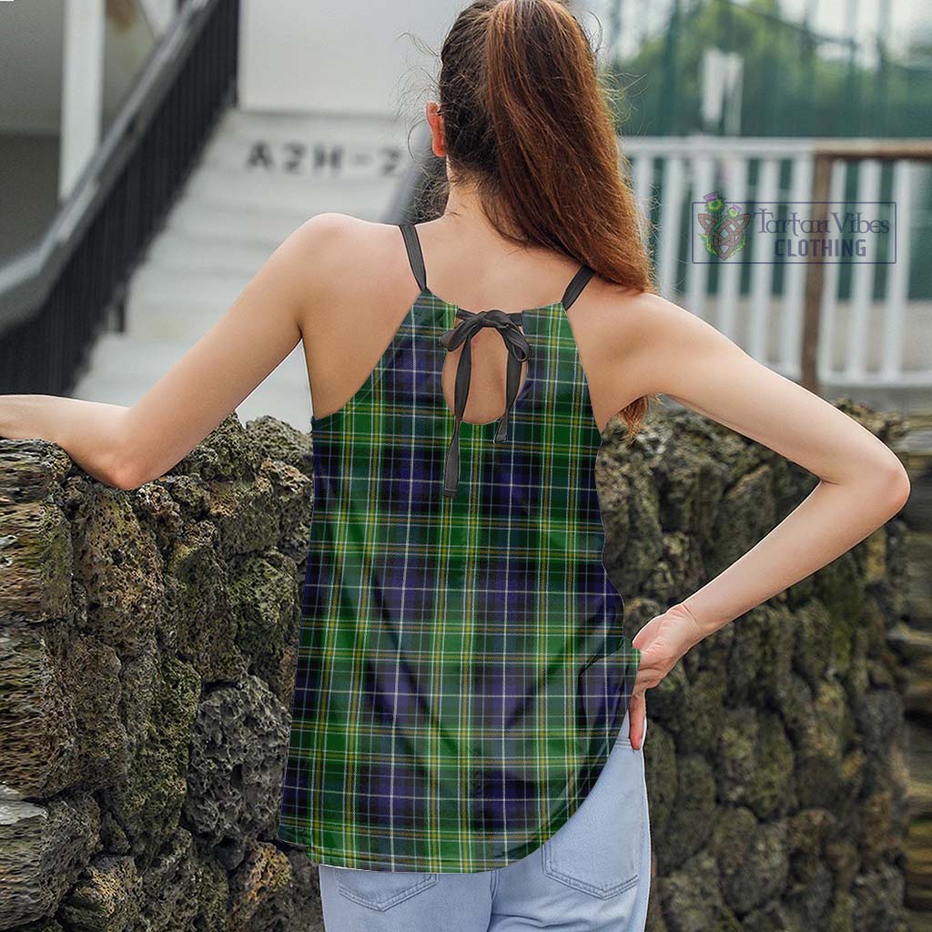Tartan Vibes Clothing McKellar Tartan Loose Halter Neck Camisole