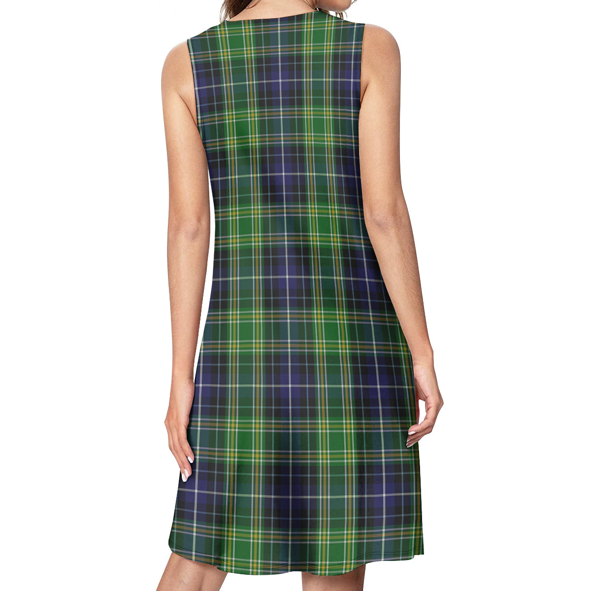 McKellar Tartan Womens Casual Dresses - Tartanvibesclothing