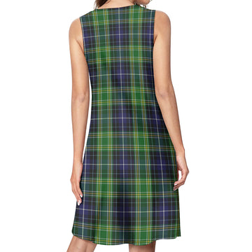 McKellar Tartan Womens Casual Dresses - Tartanvibesclothing