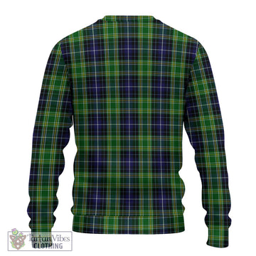 McKellar Tartan Knitted Sweater with Family Crest DNA In Me Style - Tartanvibesclothing Shop