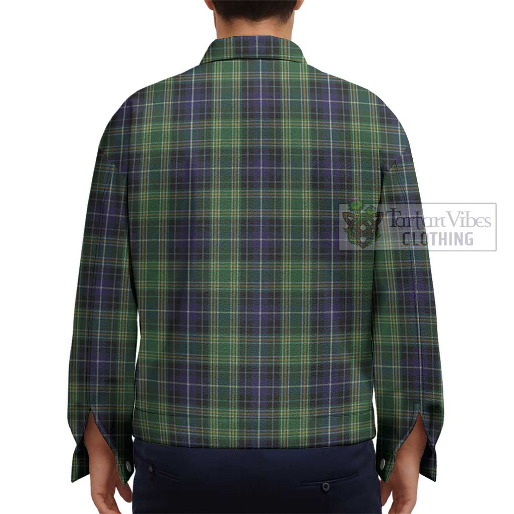 McKellar Tartan Unisex Lapel Cotton Jacket - Tartan Vibes Clothing