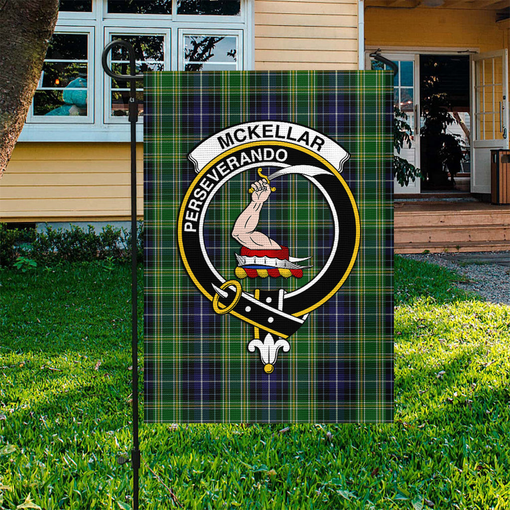 McKellar Tartan Flag with Family Crest - Tartan Vibes Clothing