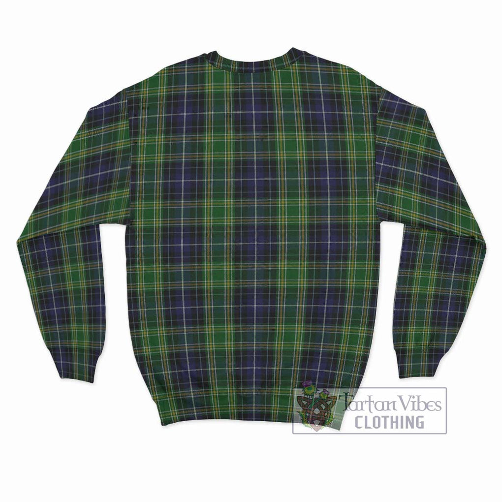 McKellar Tartan Sweatshirt with Family Crest DNA In Me Style - Tartanvibesclothing Shop