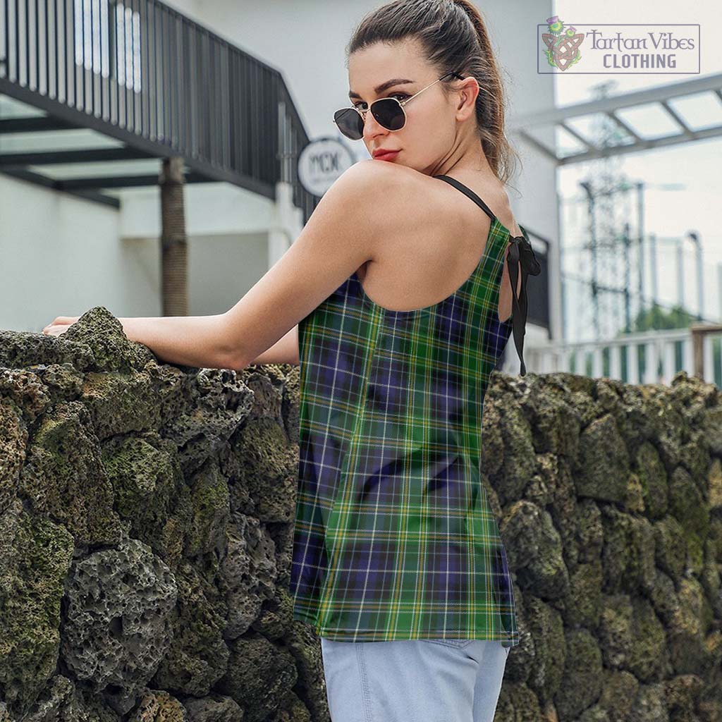 Tartan Vibes Clothing McKellar Tartan Loose Halter Neck Camisole