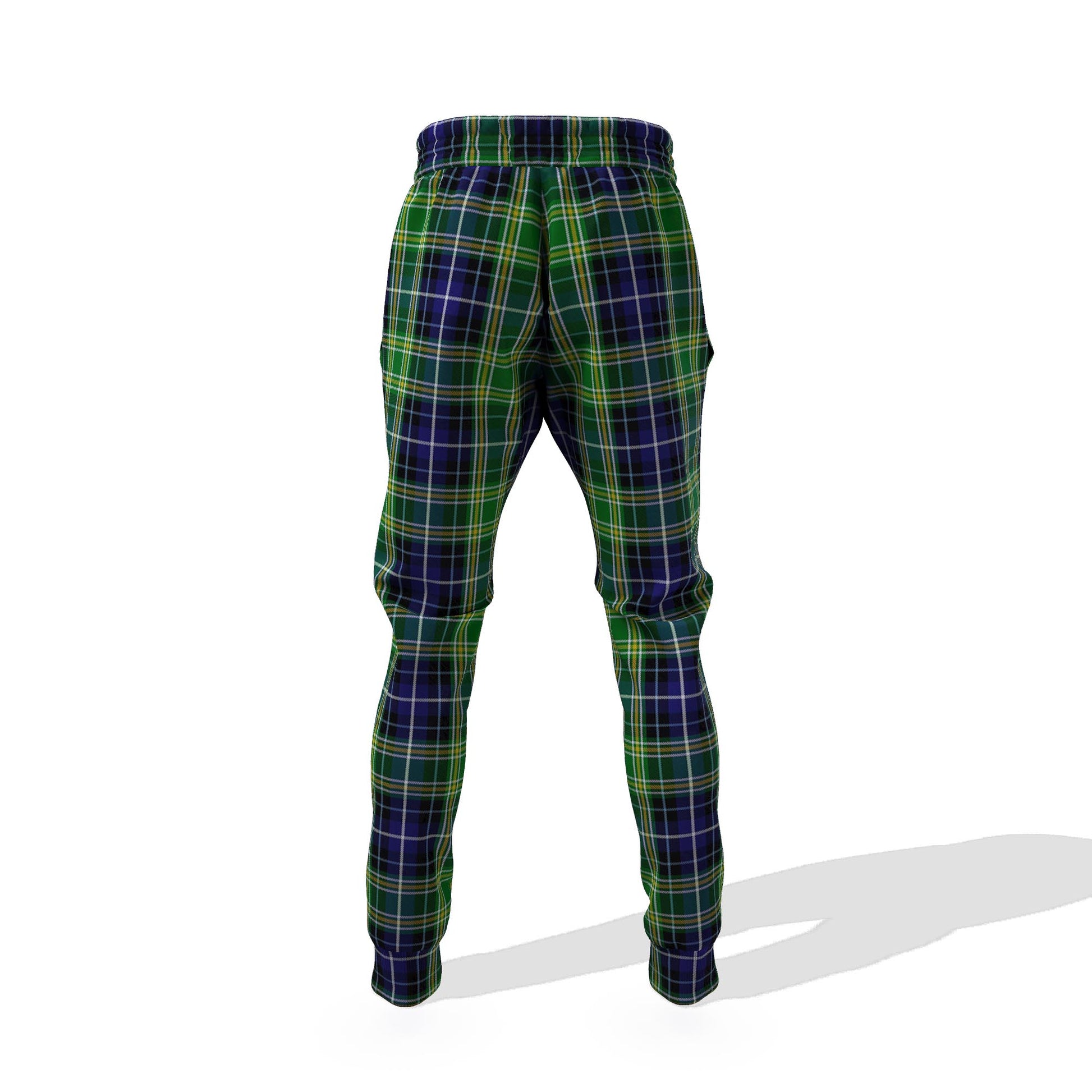 McKellar Tartan Joggers Pants with Family Crest 6XL - Tartan Vibes Clothing