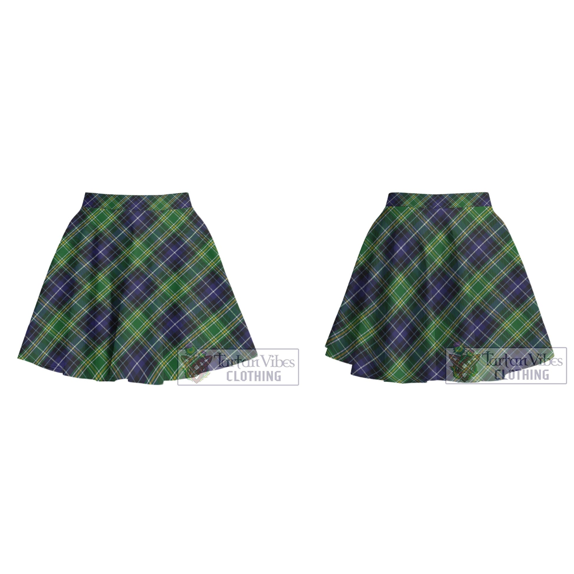 Tartan Vibes Clothing McKellar Tartan Women's Plated Mini Skirt