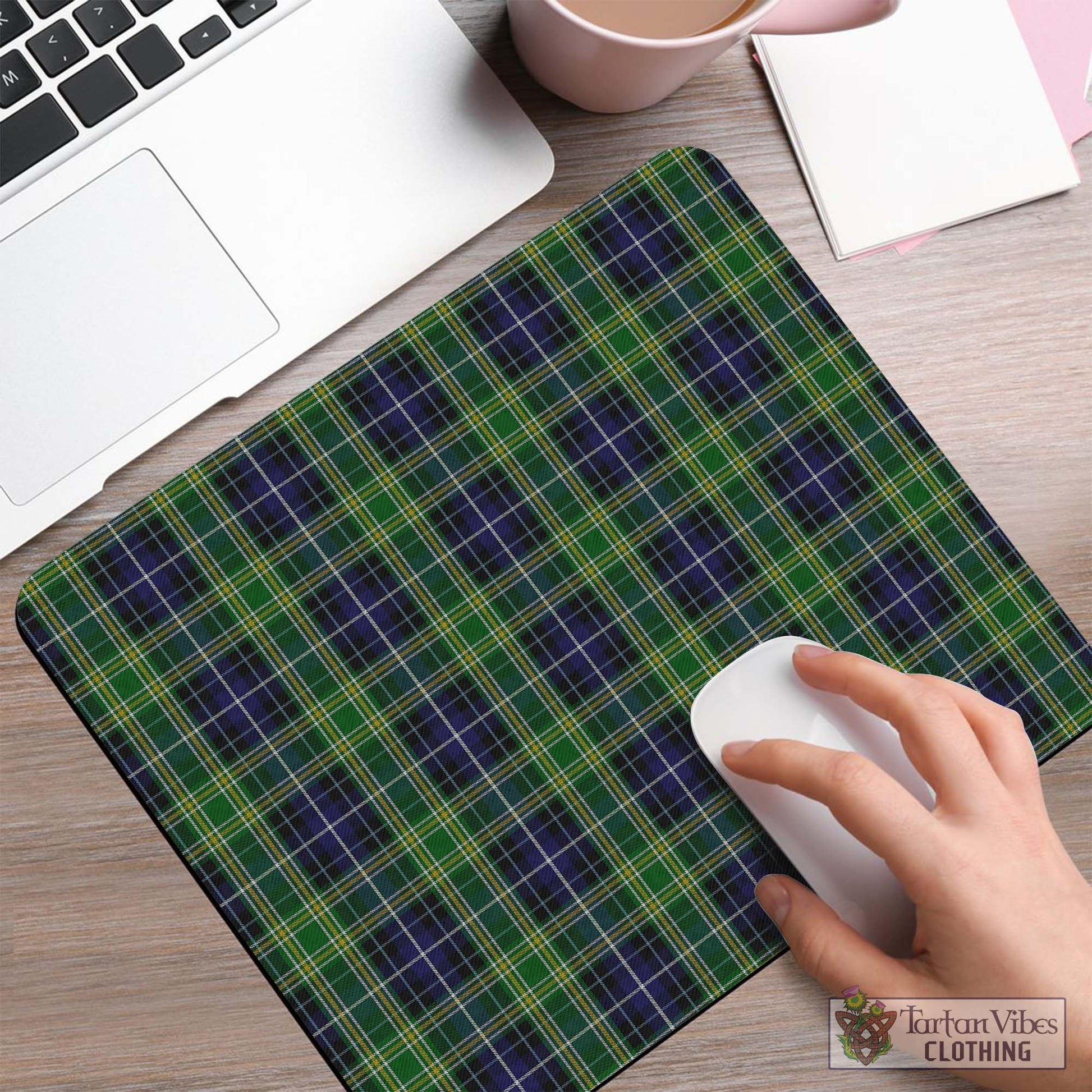Tartan Vibes Clothing McKellar Tartan Mouse Pad
