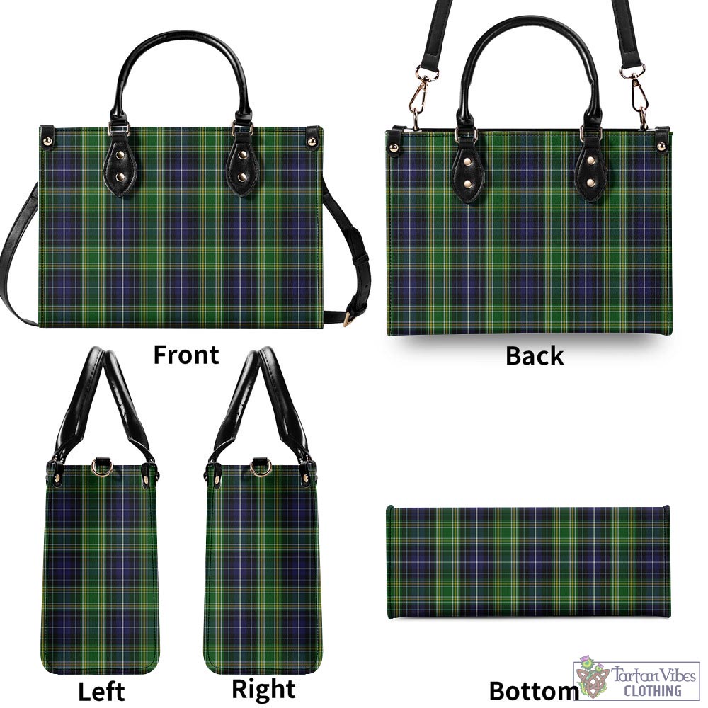 Tartan Vibes Clothing McKellar Tartan Luxury Leather Handbags
