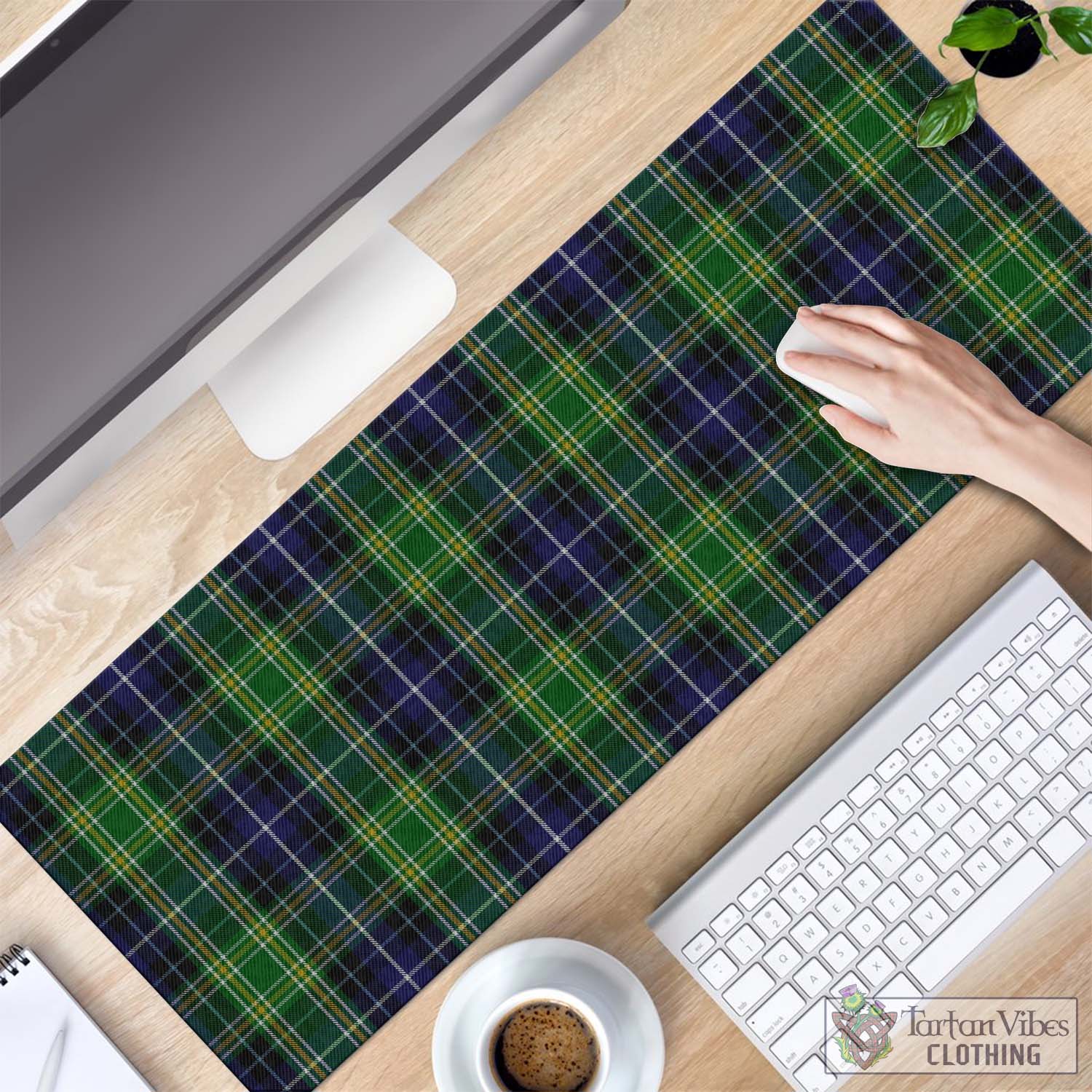 Tartan Vibes Clothing McKellar Tartan Mouse Pad