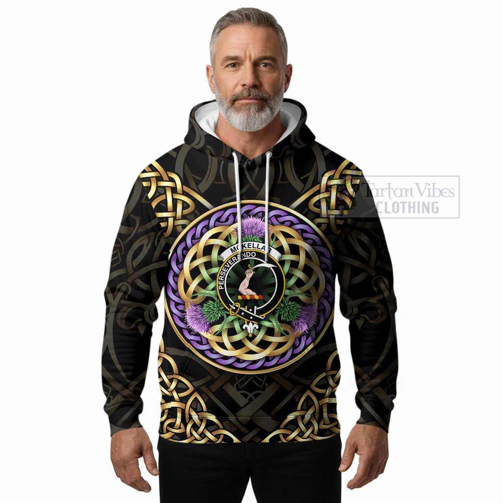 McKellar Clan Crest Hoodie Celtic Scottish Thistle - Tartan Vibes Clothing