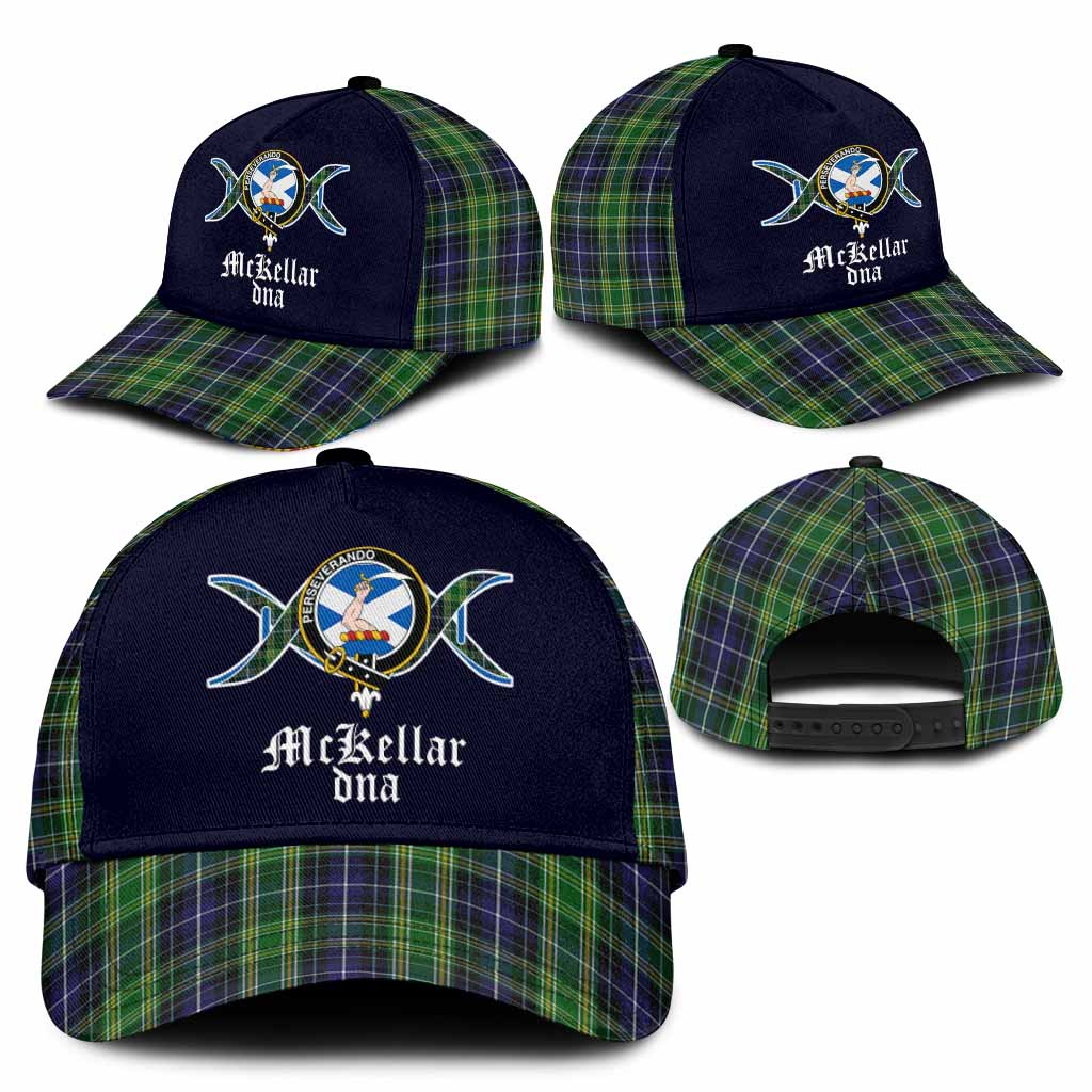 McKellar Clan DNA Tartan Classic Cap - Tartan Vibes Clothing