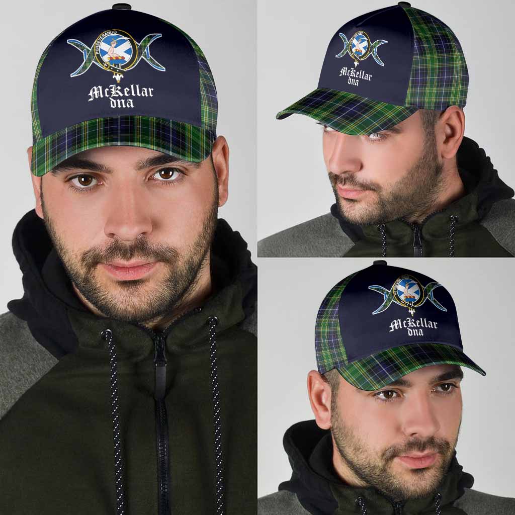McKellar Clan DNA Tartan Classic Cap - Tartan Vibes Clothing