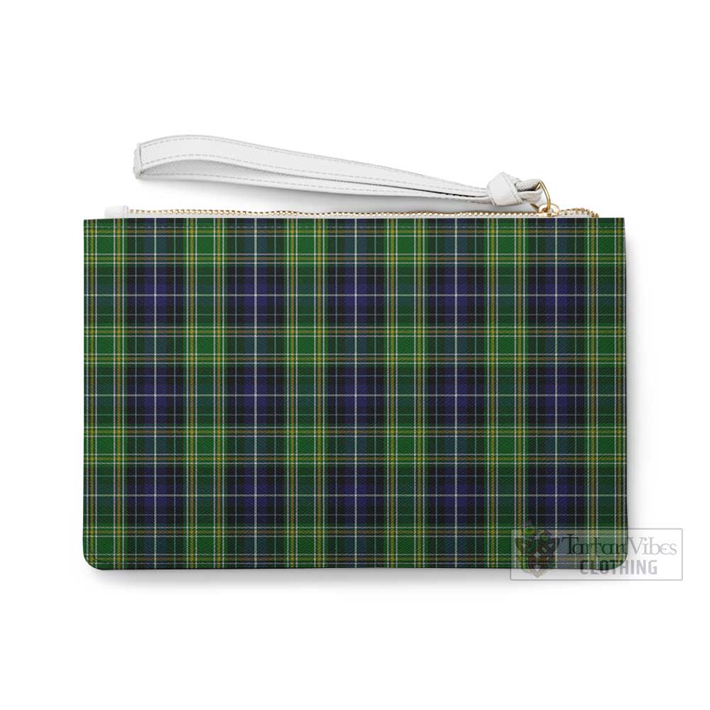 Tartan Vibes Clothing McKellar Family Crest Tartan Clutch Bag