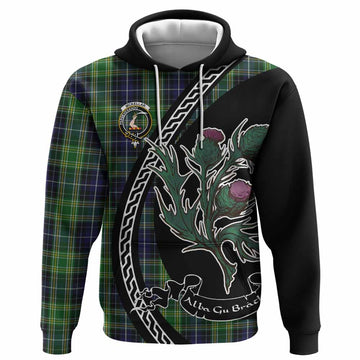 McKellar Family Crest Tartan Hoodie Alba Thistle Inspired - Tartan Vibes Clothing