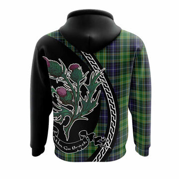 McKellar Family Crest Tartan Hoodie Alba Thistle Inspired - Tartan Vibes Clothing