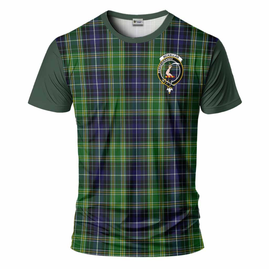 McKellar Tartan Accent T-Shirt with Family Crest
