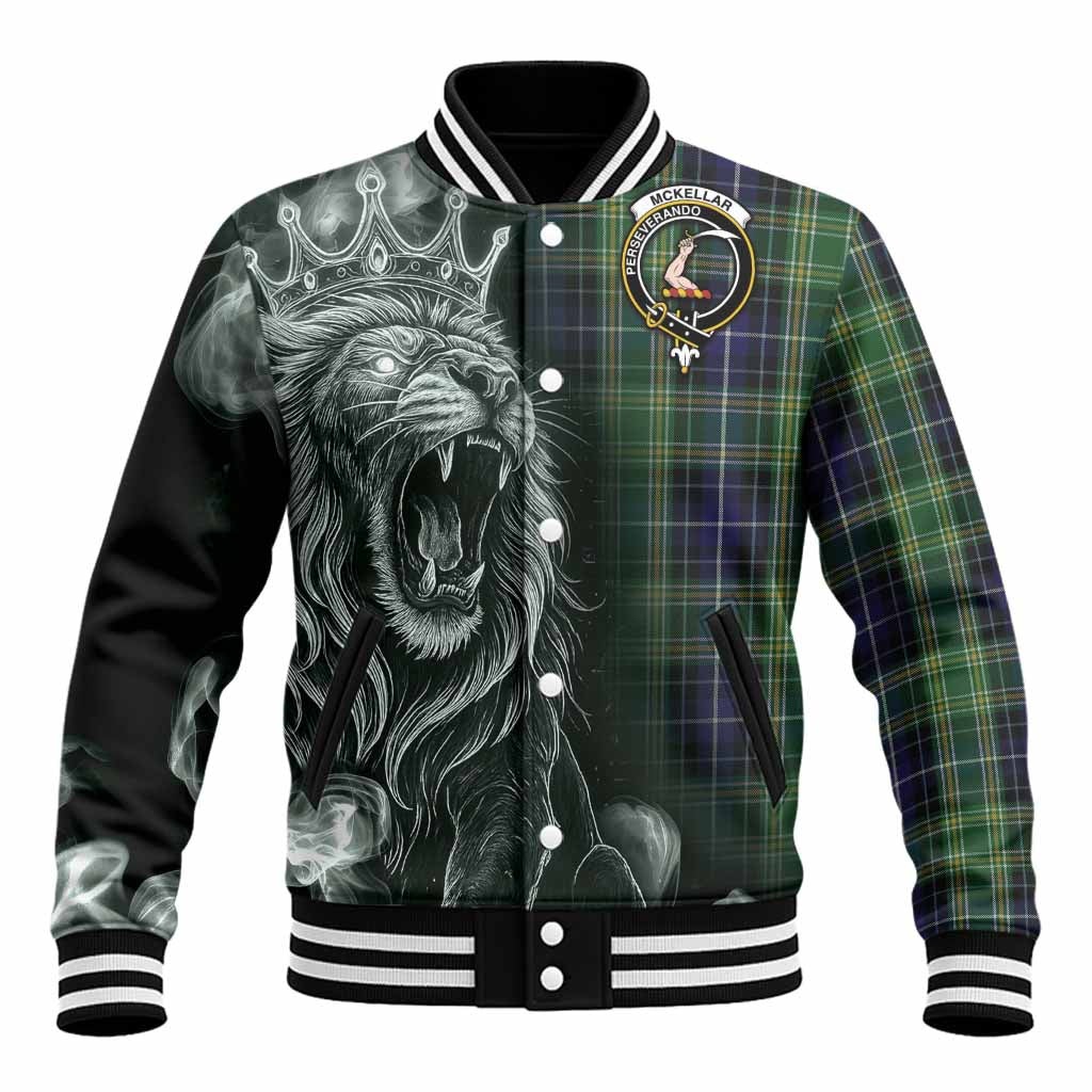 McKellar Tartan Baseball Jacket Roaring Lion Heritage